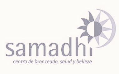 Logotipo de Centro de Estética y Bronceado Samadhi.